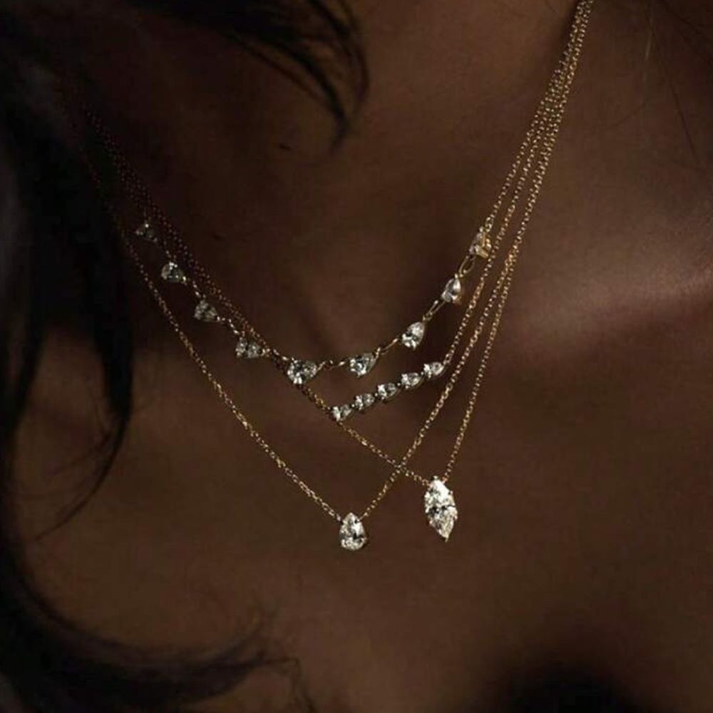 Diamond Necklace #1710 - Picture 3 of 6